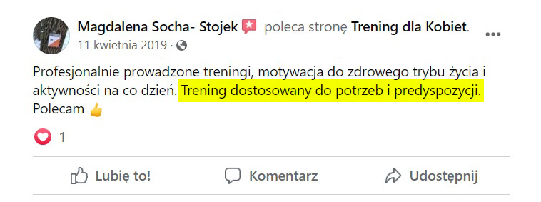 Magda- opinia fb