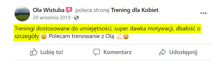 Ola - opinia fb